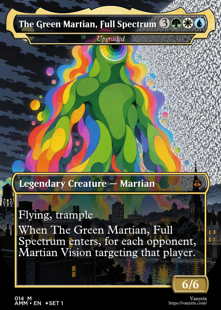 The Green Martian, Full Spectrum