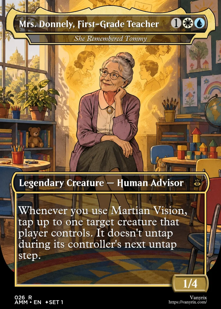 Mrs. Donnely, First-Grade Teacher