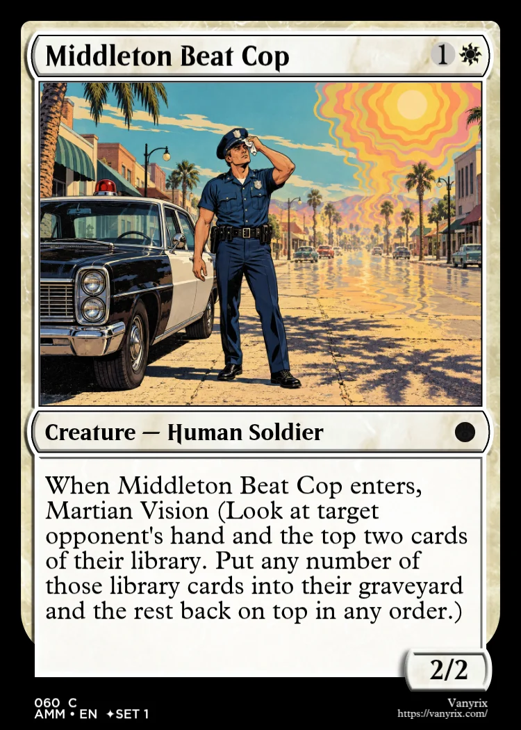 Middleton Beat Cop