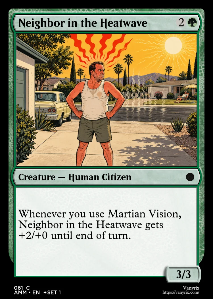 Neighbor in the Heatwave