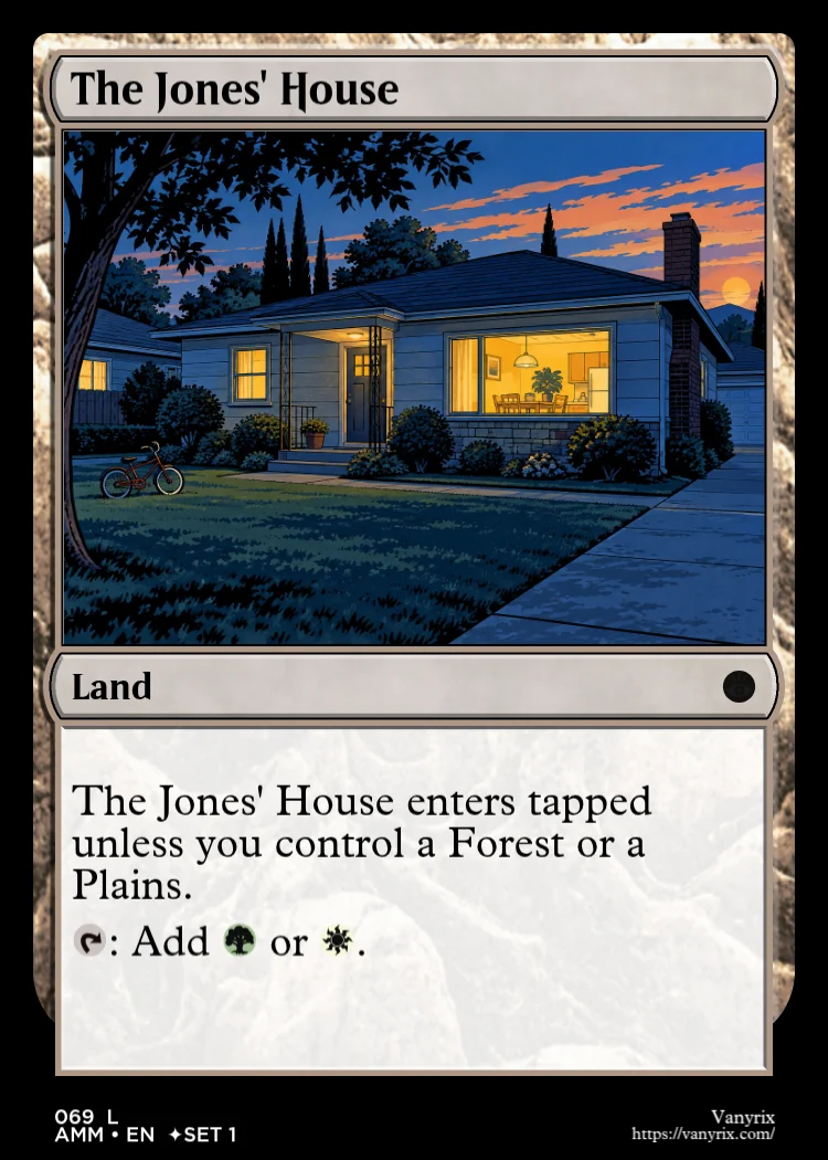 The Jones' House