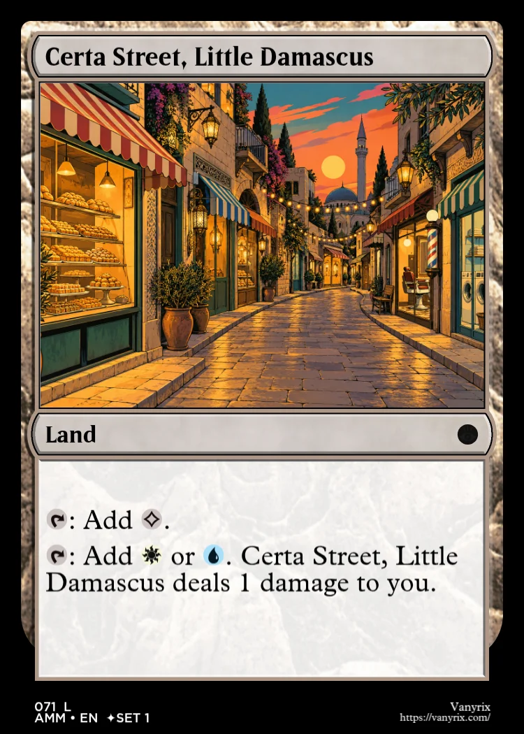 Certa Street, Little Damascus