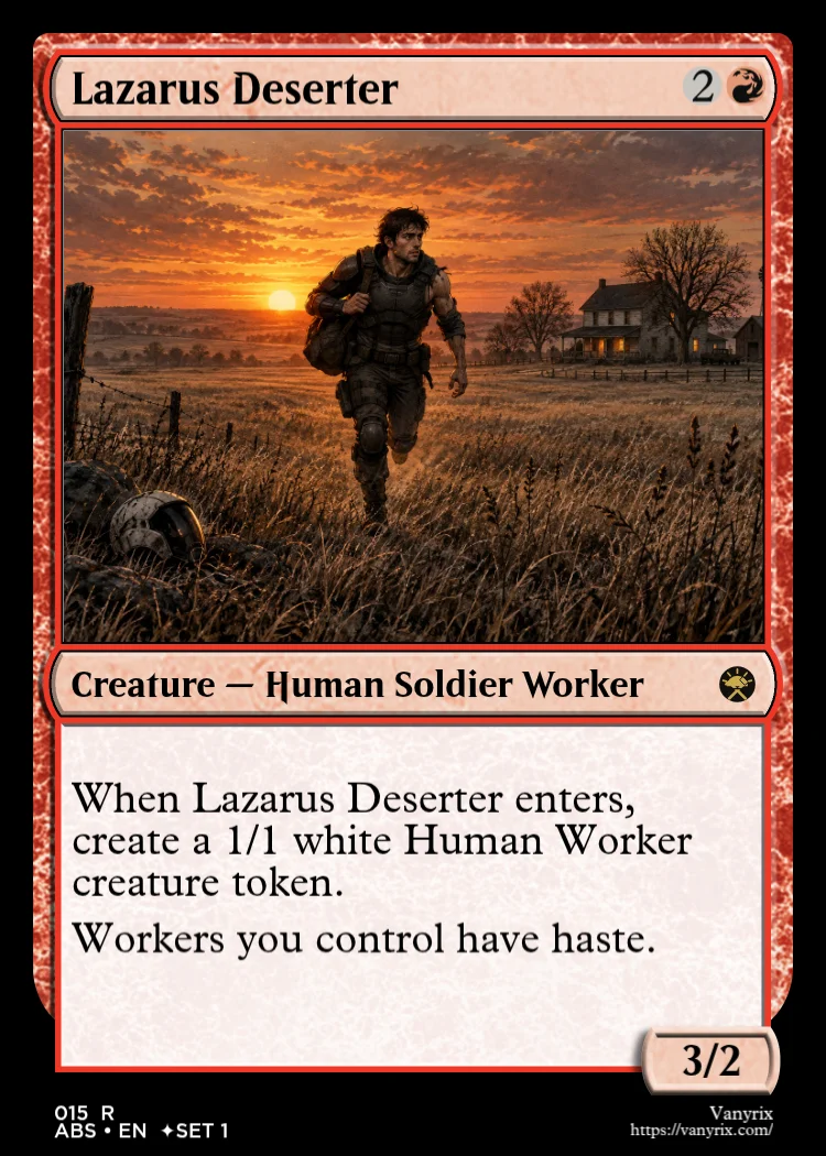 Lazarus Deserter