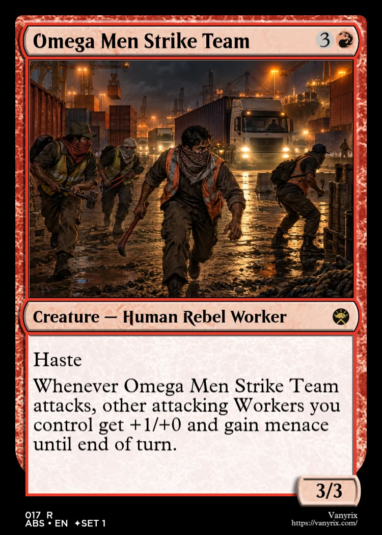 Omega Men Strike Team