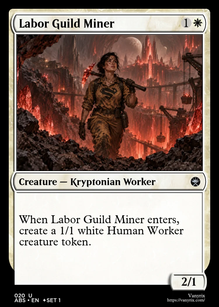 Labor Guild Miner