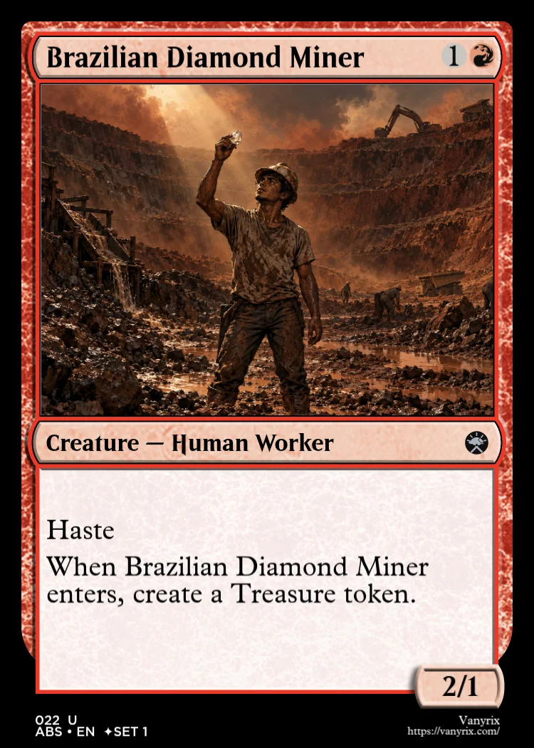 Brazilian Diamond Miner