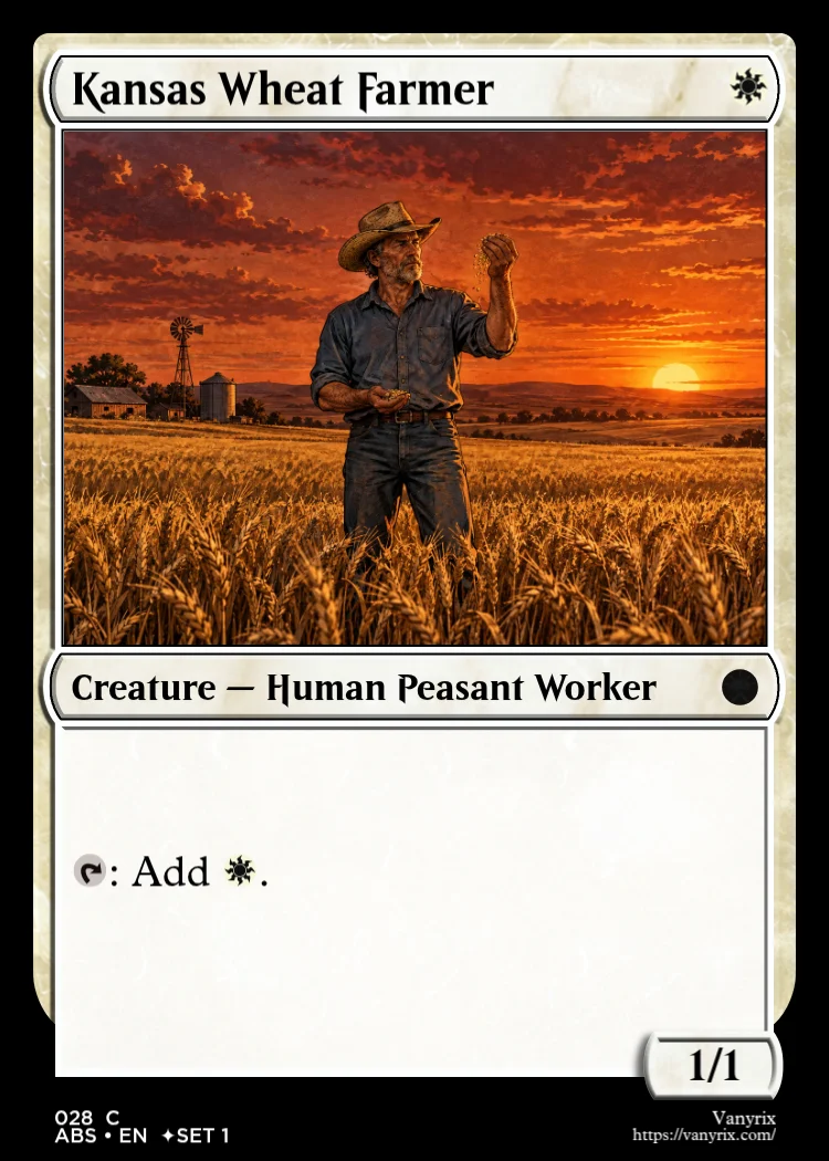 Kansas Wheat Farmer