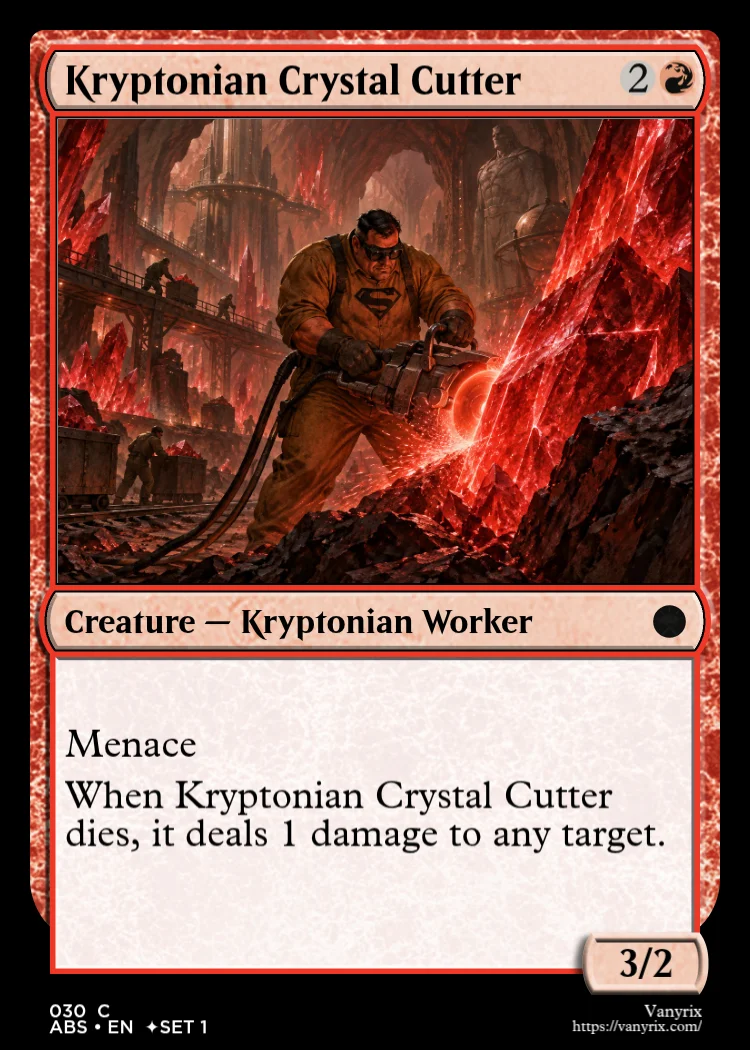 Kryptonian Crystal Cutter