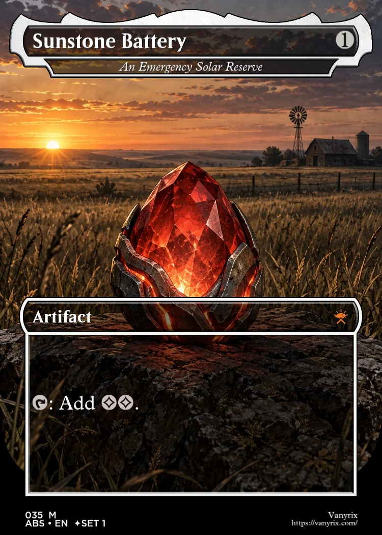 Sunstone Battery