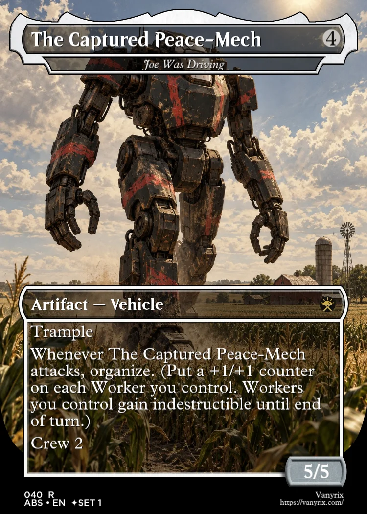 The Captured Peace-Mech