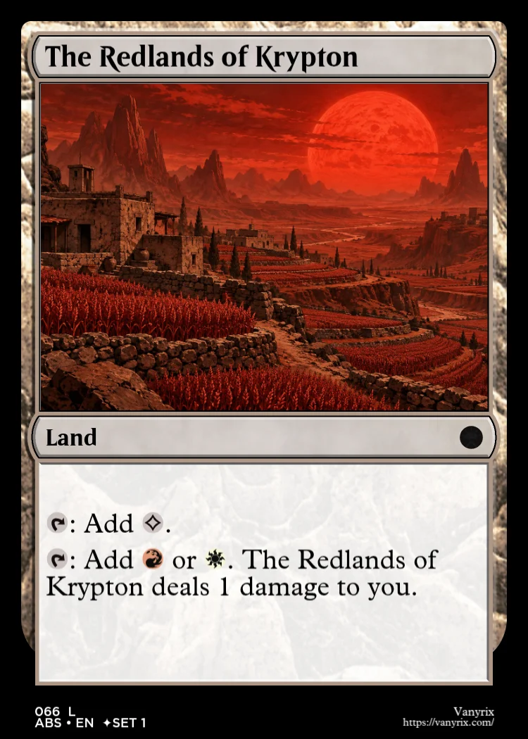 The Redlands of Krypton