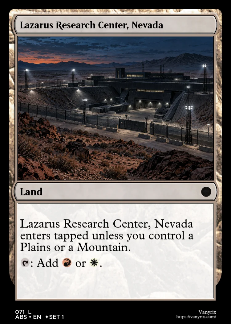 Lazarus Research Center, Nevada
