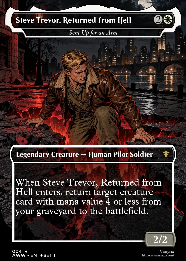 Steve Trevor, Returned from Hell