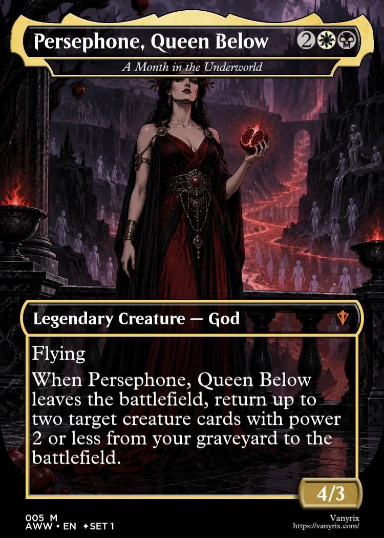 Persephone, Queen Below