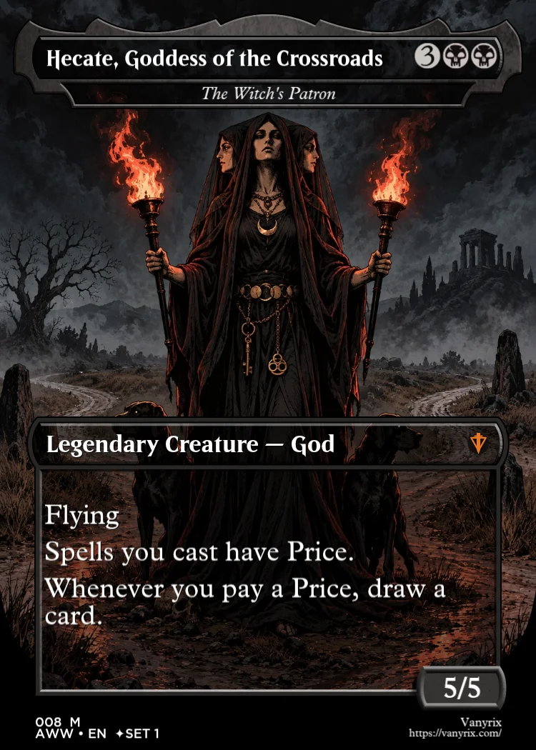 Hecate, Goddess of the Crossroads