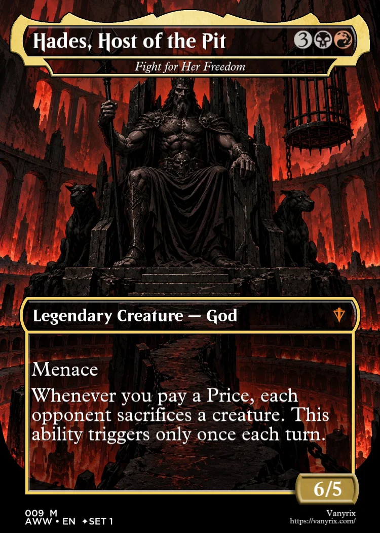 Hades, Host of the Pit