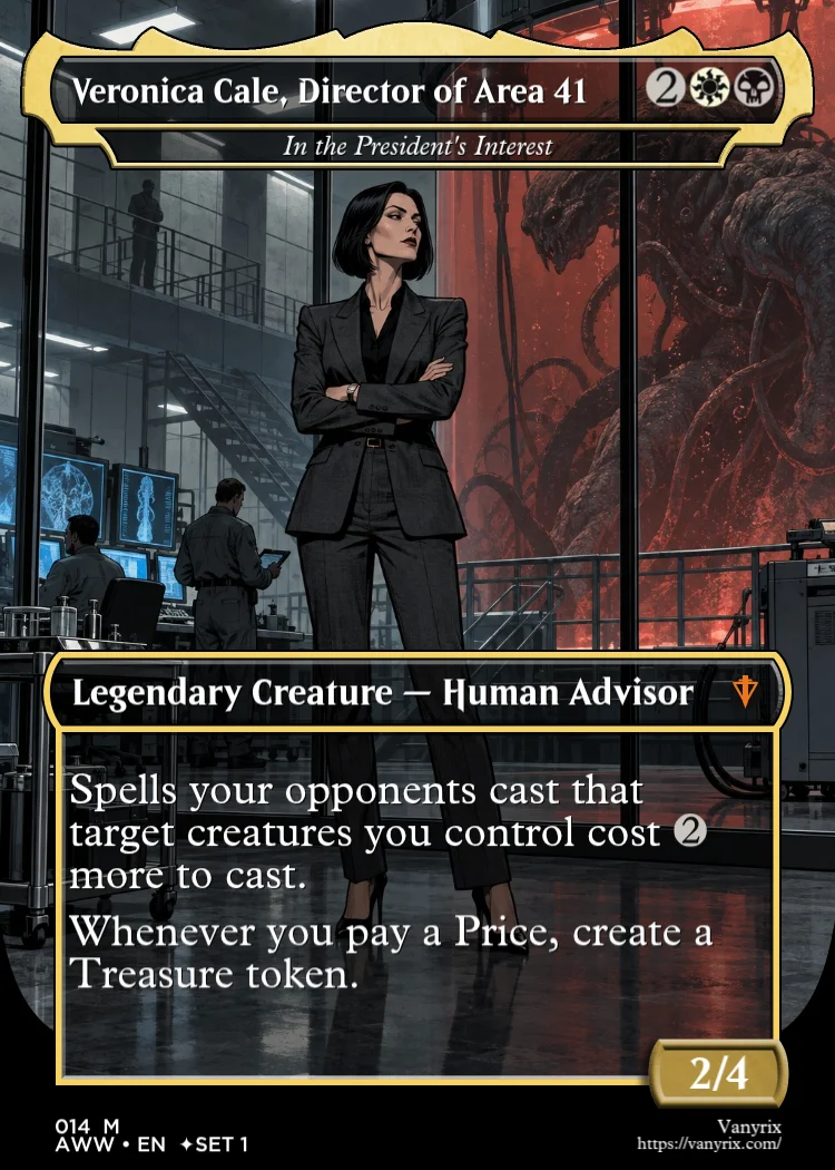 Veronica Cale, Director of Area 41