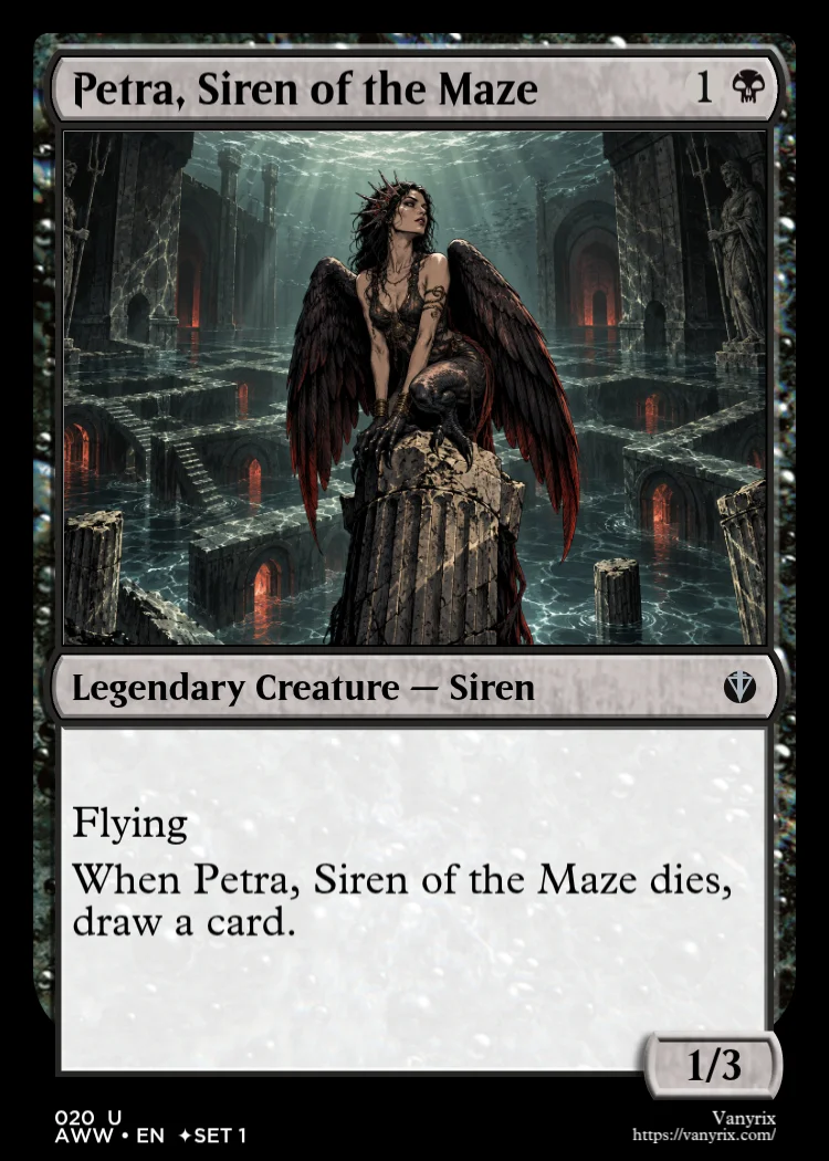 Petra, Siren of the Maze