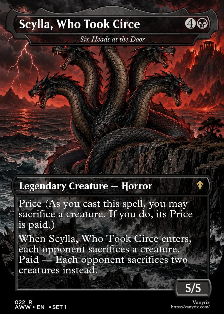 Scylla, Who Took Circe