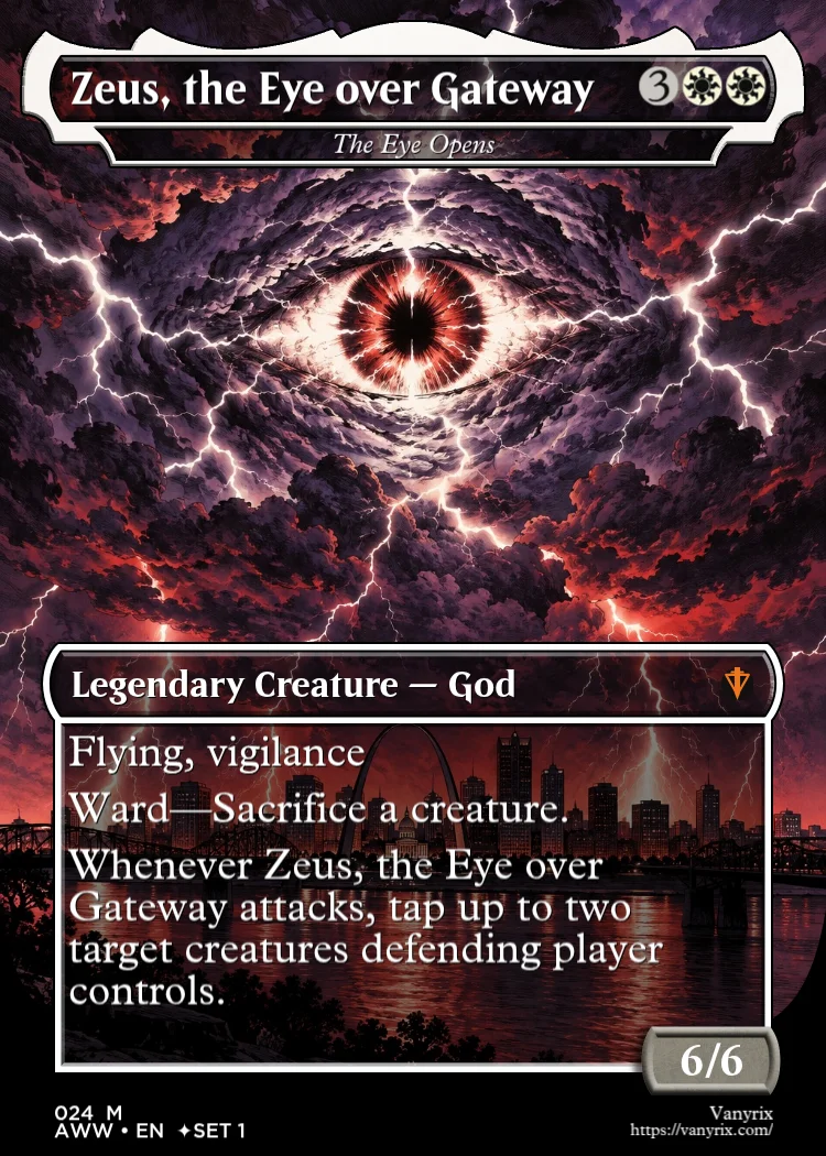 Zeus, the Eye over Gateway