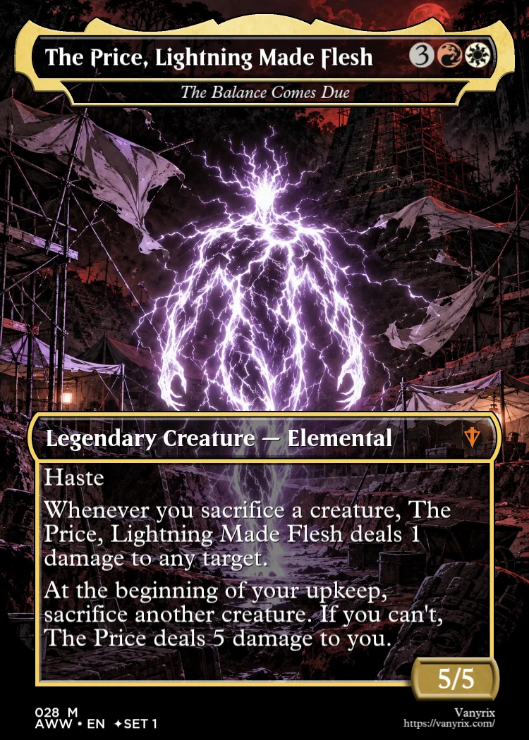The Price, Lightning Made Flesh