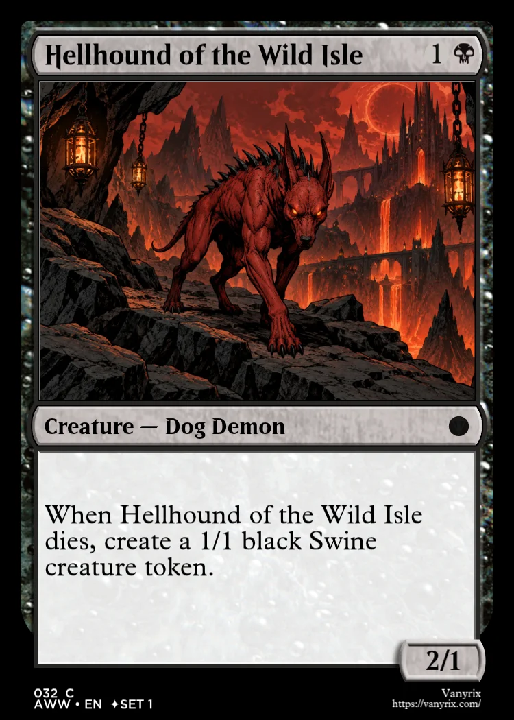 Hellhound of the Wild Isle