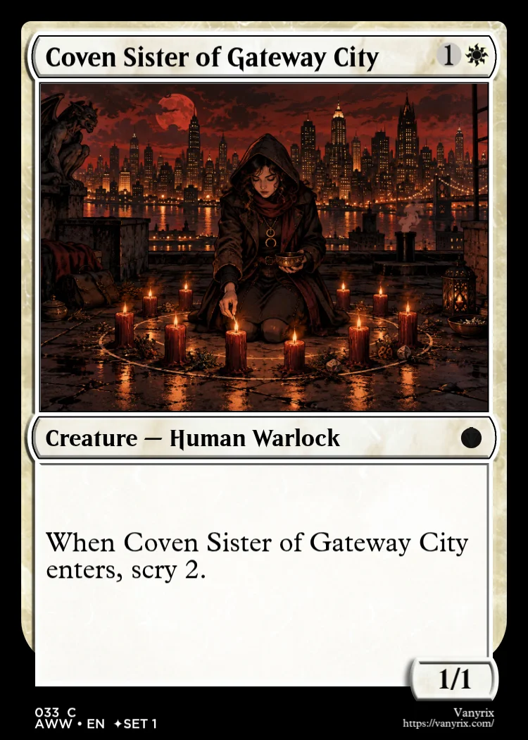 Coven Sister of Gateway City
