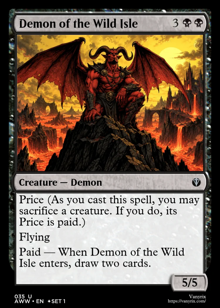 Demon of the Wild Isle