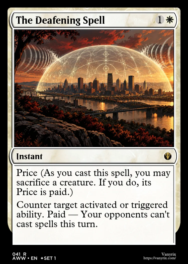 The Deafening Spell