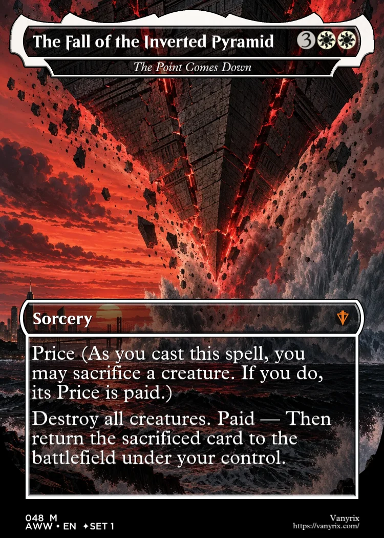 The Fall of the Inverted Pyramid