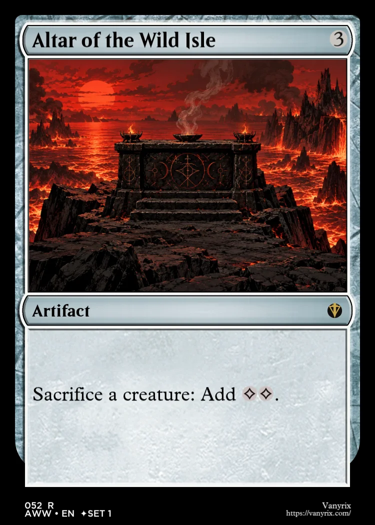 Altar of the Wild Isle