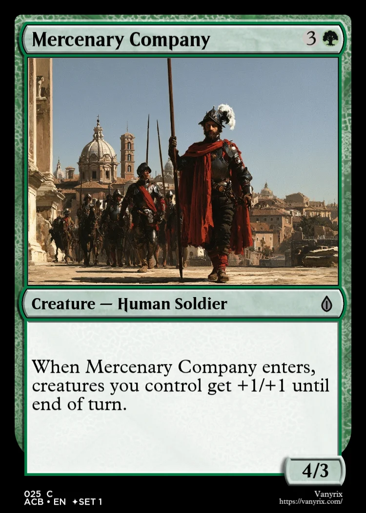 Mercenary Company