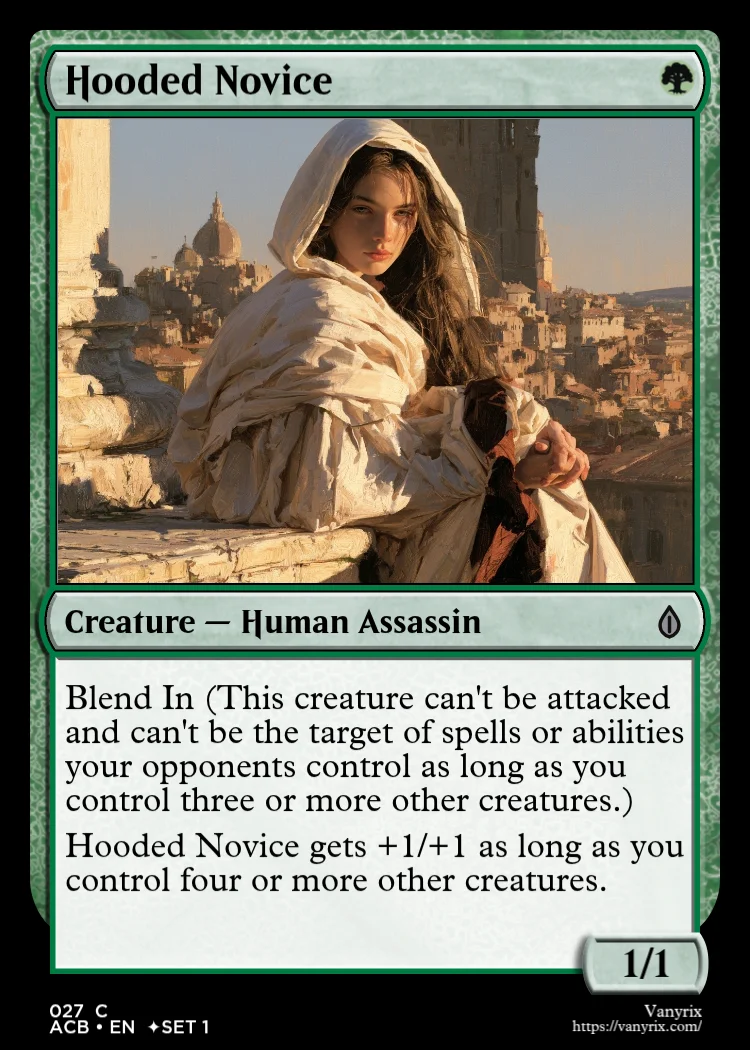 Hooded Novice