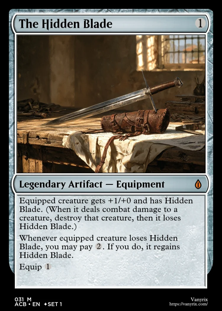 The Hidden Blade