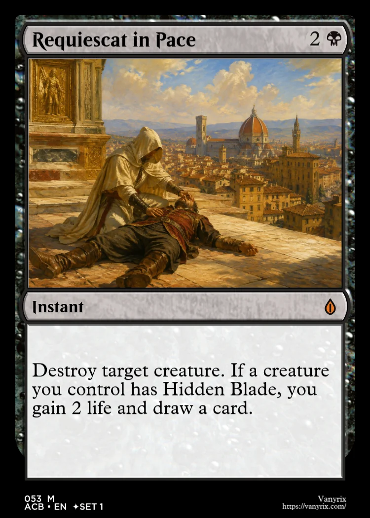Requiescat in Pace