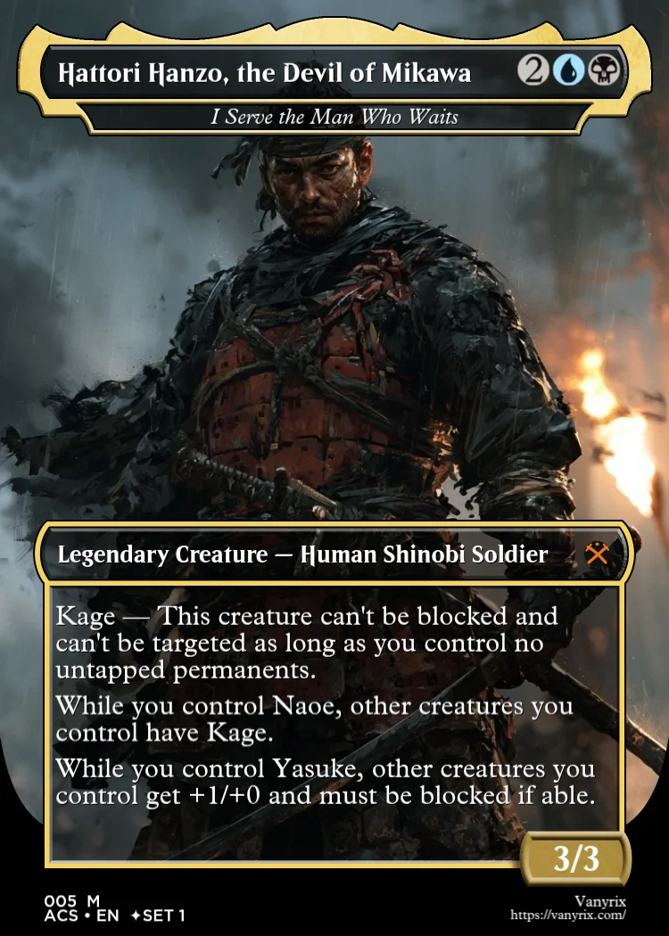 Hattori Hanzo, the Devil of Mikawa