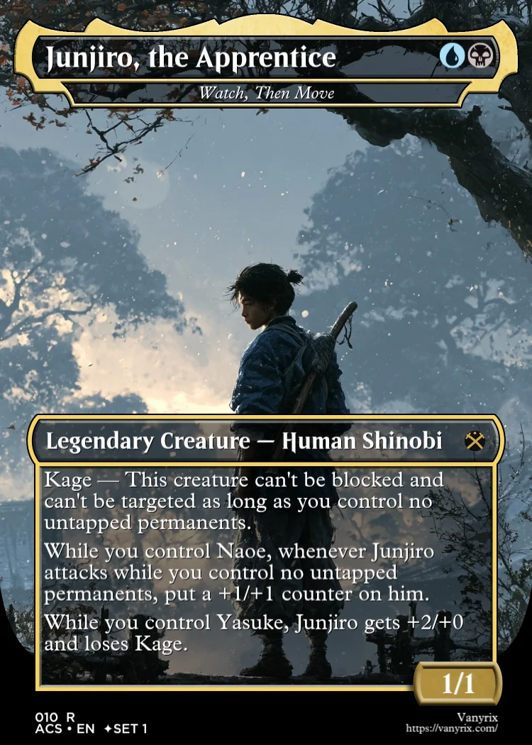 Junjiro, the Apprentice