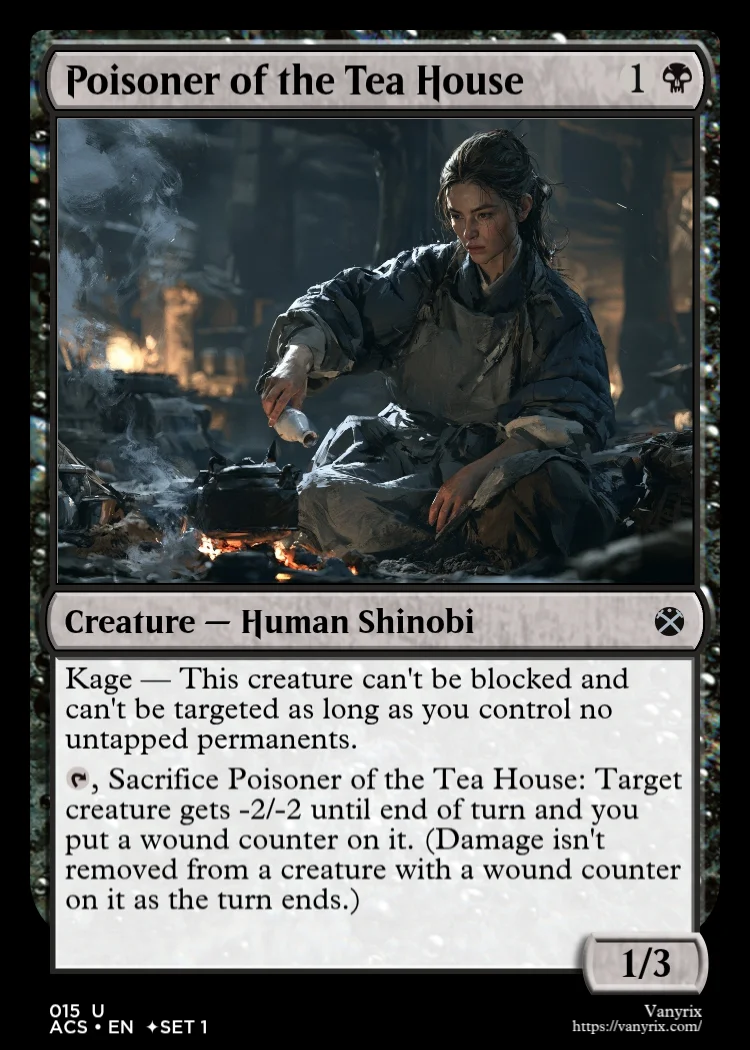 Poisoner of the Tea House
