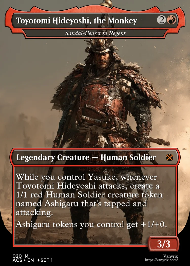 Toyotomi Hideyoshi, the Monkey