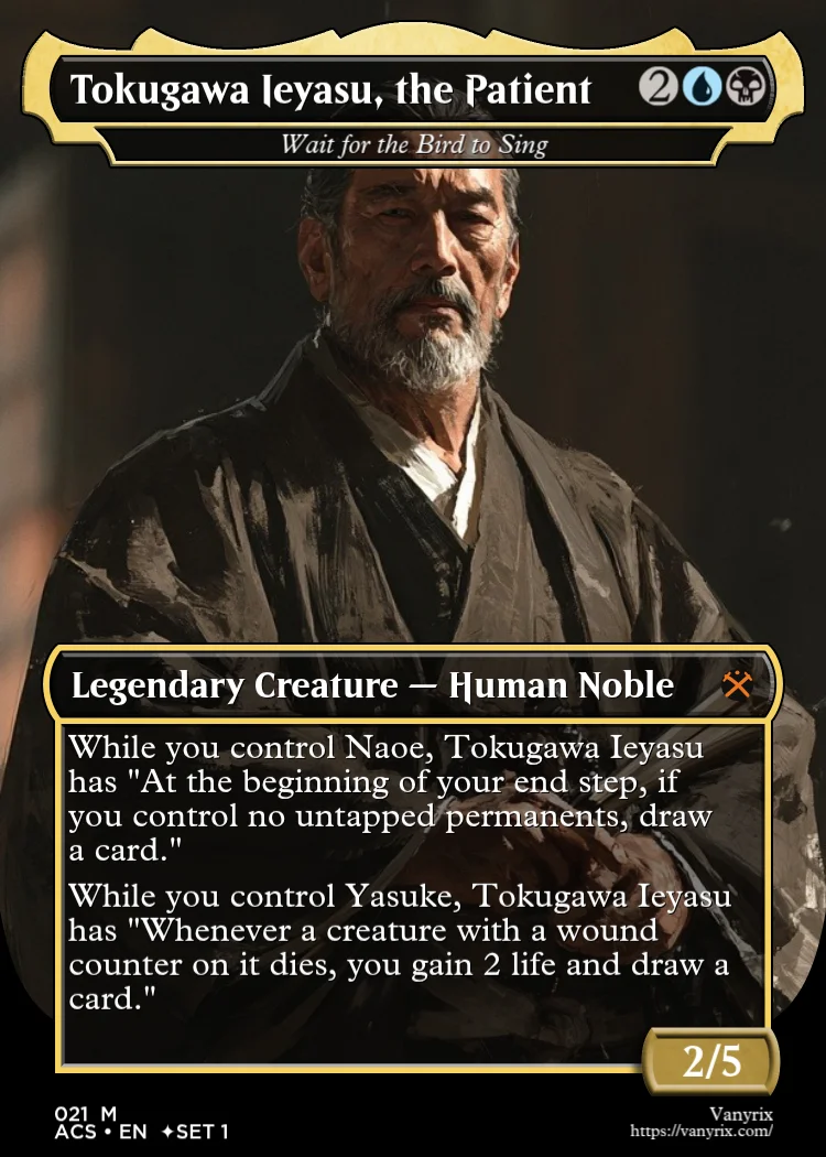 Tokugawa Ieyasu, the Patient