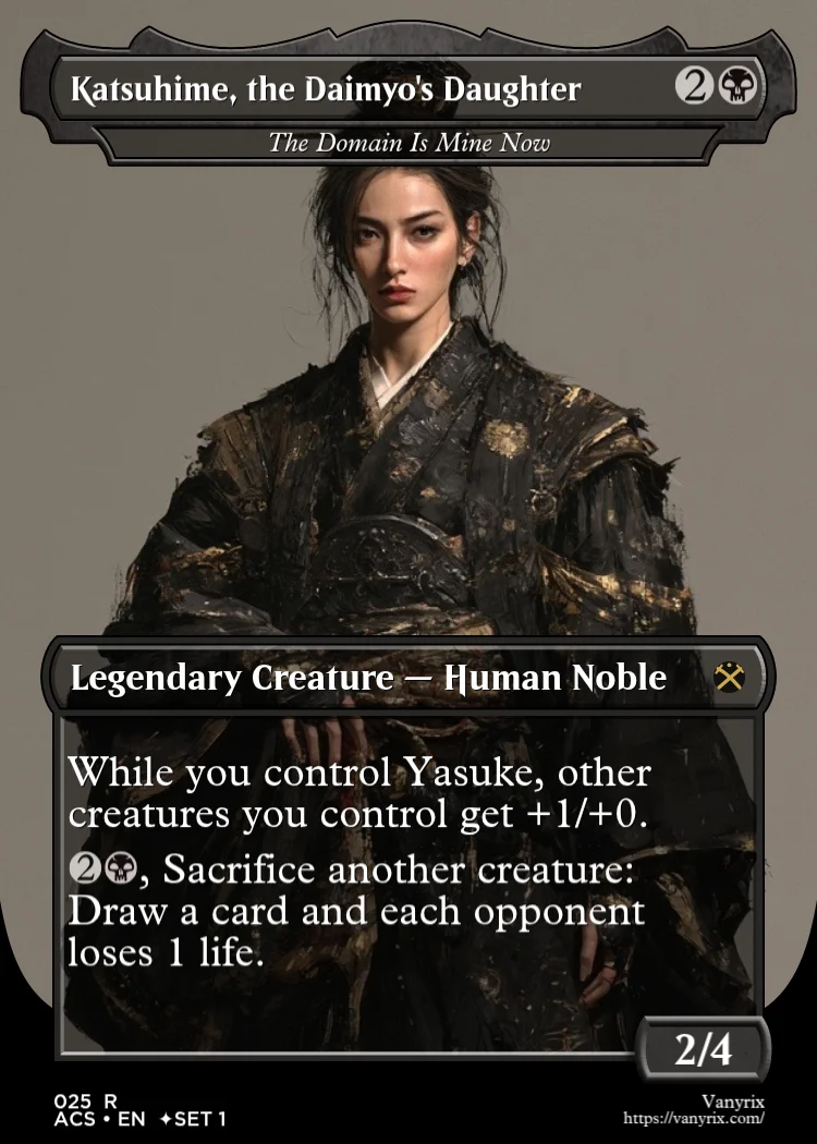 Katsuhime, the Daimyo's Daughter