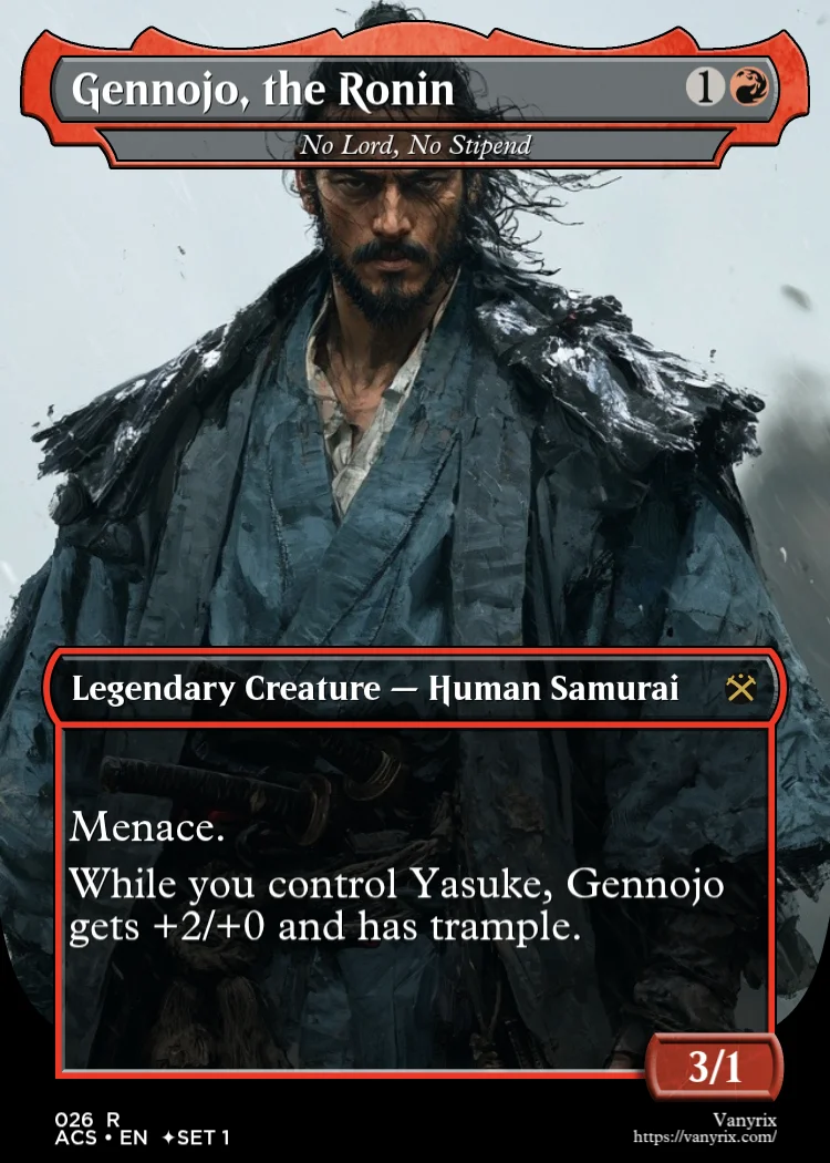 Gennojo, the Ronin