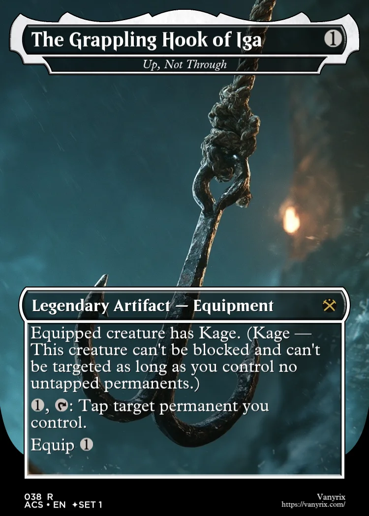 The Grappling Hook of Iga