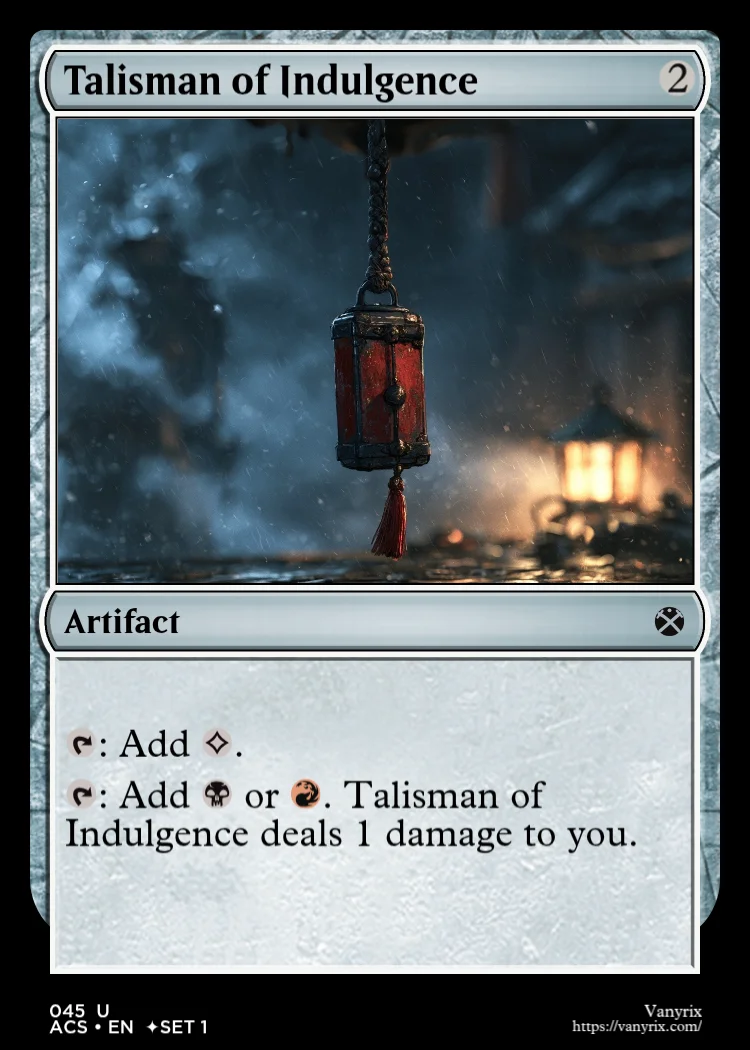 Talisman of Indulgence