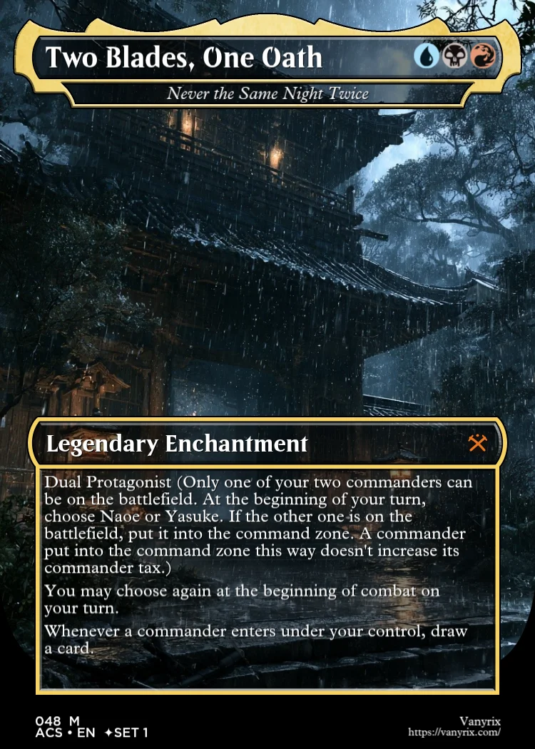 Two Blades, One Oath