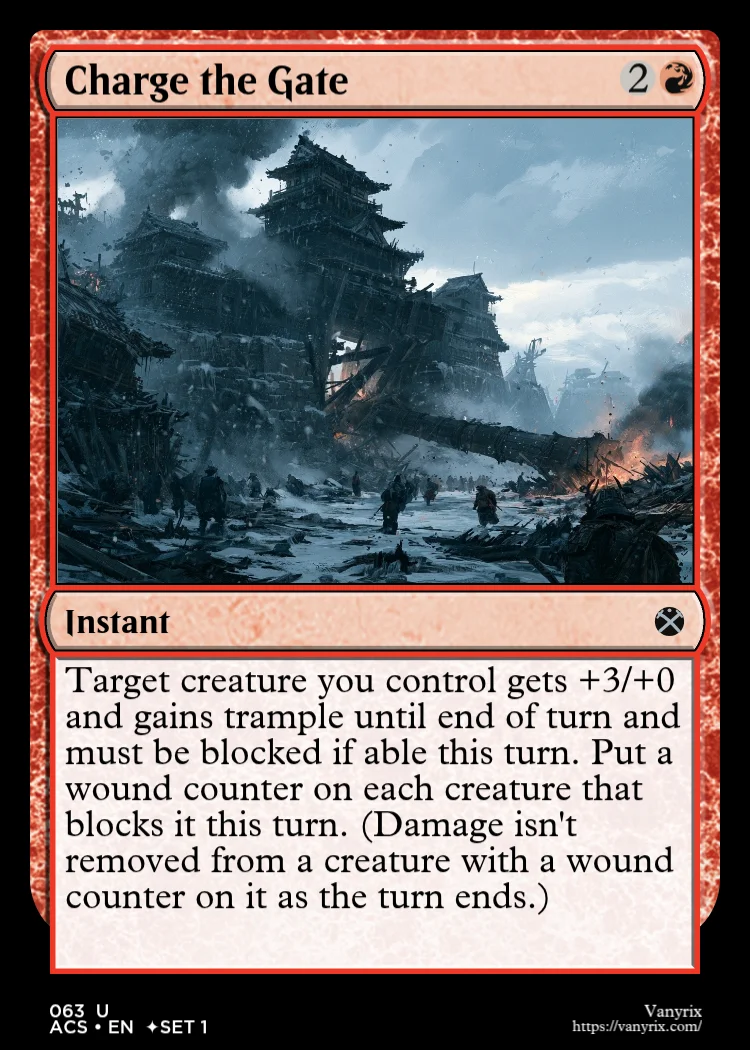 Charge the Gate