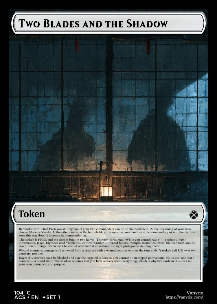 Two Blades and the Shadow