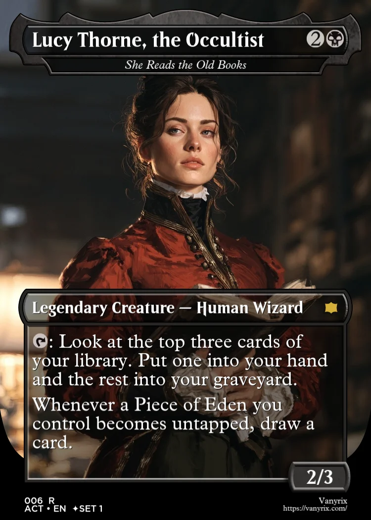 Lucy Thorne, the Occultist
