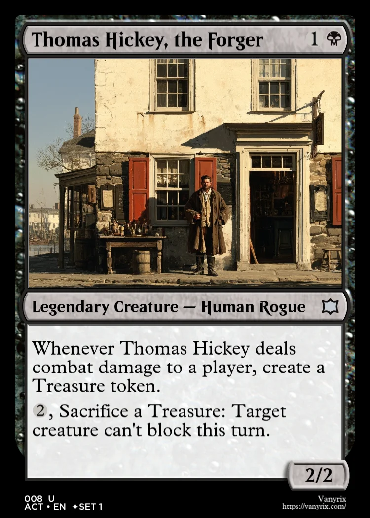 Thomas Hickey, the Forger