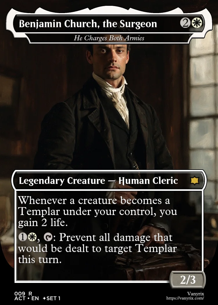 Benjamin Church, the Surgeon